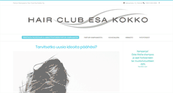 Desktop Screenshot of hairclub.fi